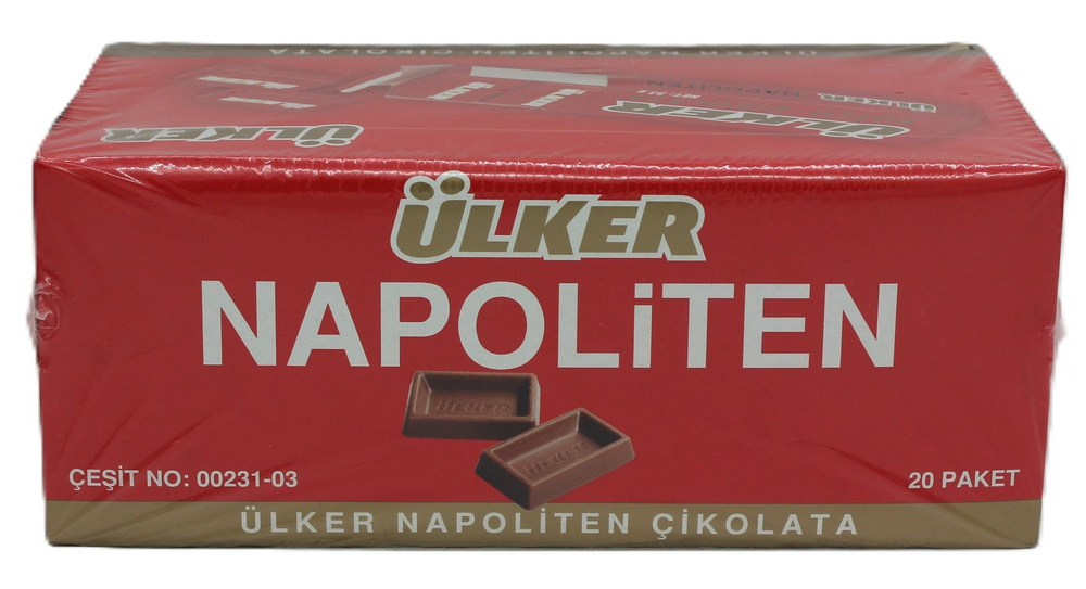 Шоколад Ulker Napoliten 20шт по 33гр #1