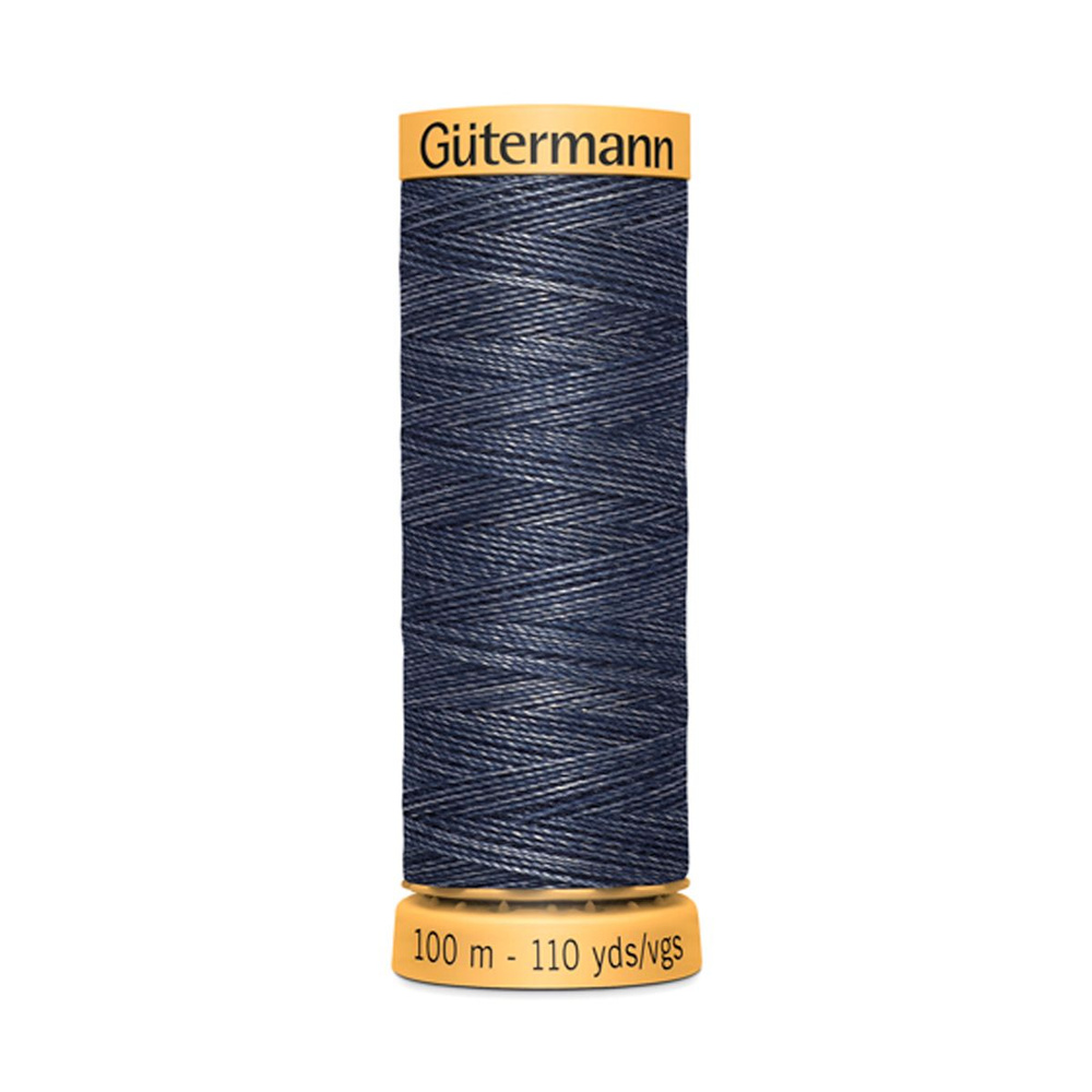 Нить Gutermann, Jeans 75/100 м для штопки джинсовых материалов, 70% полиэстер, 30% хлопок, цвет 5154 #1