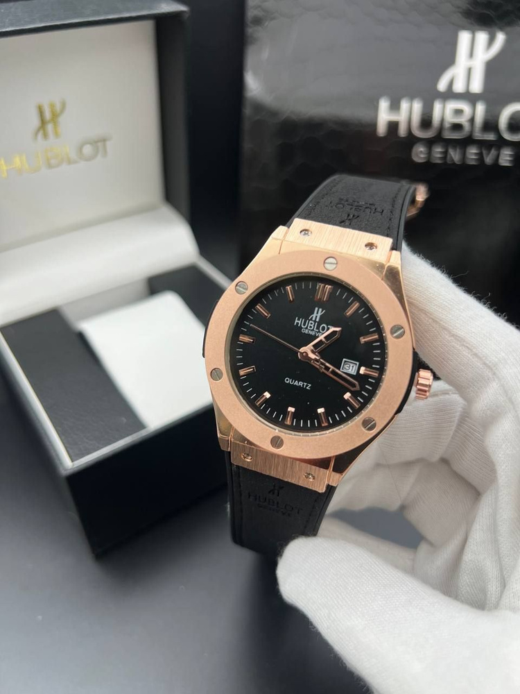 Hublot Наручные часы металлические с датой Премиум #1