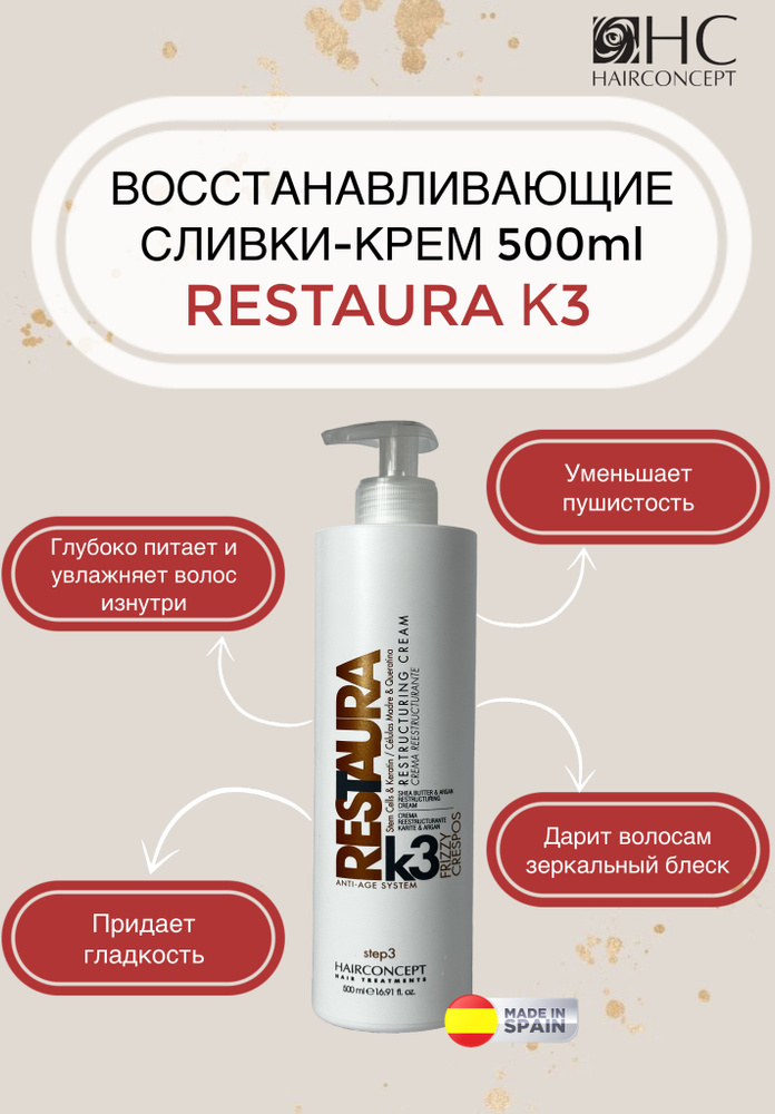 HAIRCONCEPT Крем для волос, 500 мл #1