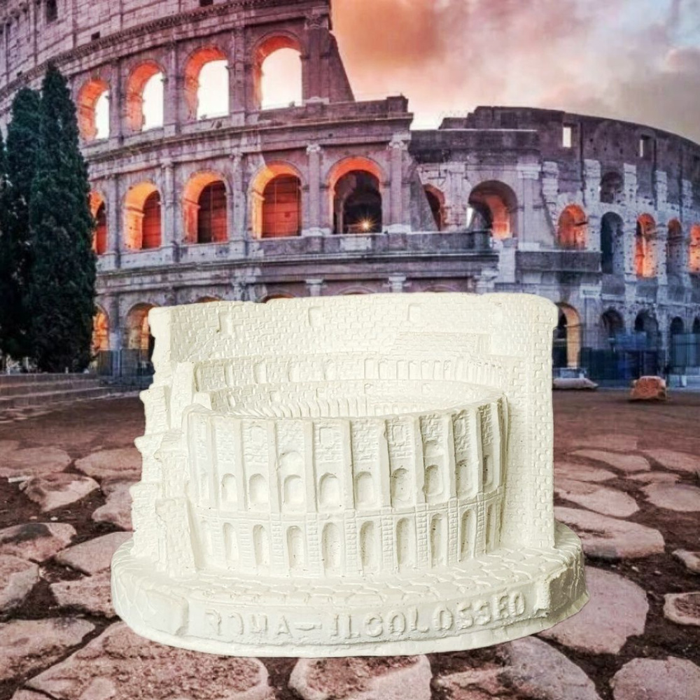 Колизей подсвечник интерьерный Рим #1