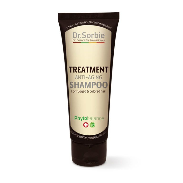 DR.SORBIE Treatment Anti-Aging Shampoo Шампунь питательный для химически обработанных волос 75 мл  #1