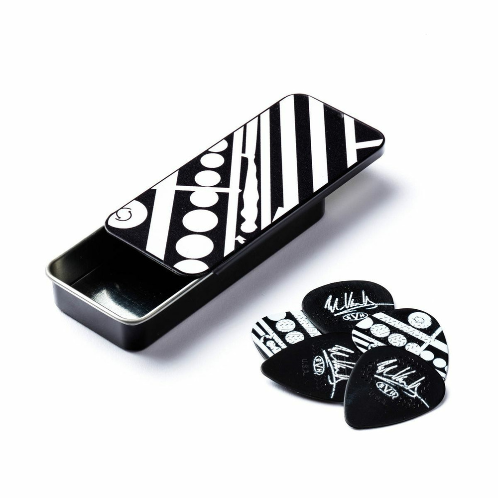 Медиатор Dunlop EVHPT05 Eddie Van Halen Circles Pick Tin #1