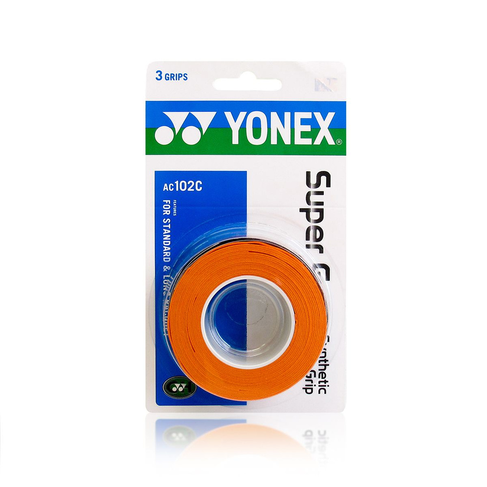 Обмотка Yonex Super Grap AC102 (3шт.) Deep Orange #1