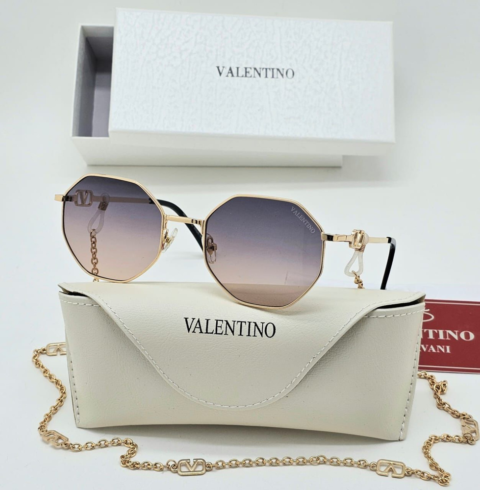Очки солнцезащитные Valentino женские мужские унисекс #1