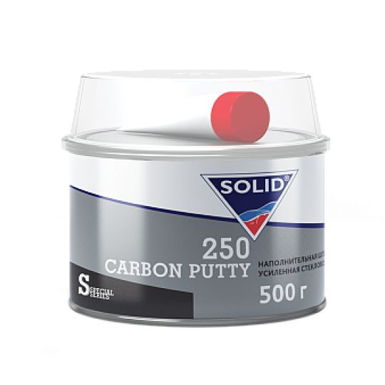 Шпатлевка Solid 250 Carbon Putty - (500 гр) наполнительная усиленная углеволокном (комплект с отвердителем) #1