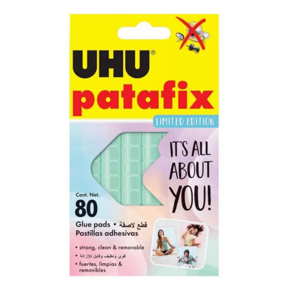 Клеящие подушечки UHU Пастельные розовые, 80 шт (34445) #1