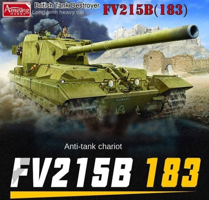 Amusing Hobby 1/35 35A008 Британский танковый эсминец FV215B (183) Танки  #1