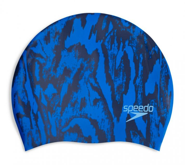 Speedo Шапочка для плавания для длинных волос Printed Long Hair Cap #1