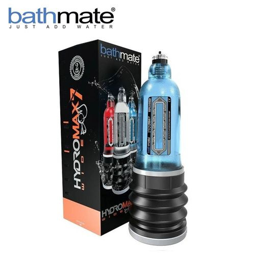 Bathmate Гидропомпа Hydromax7 Wide Boy синяя Aqua Blue #1