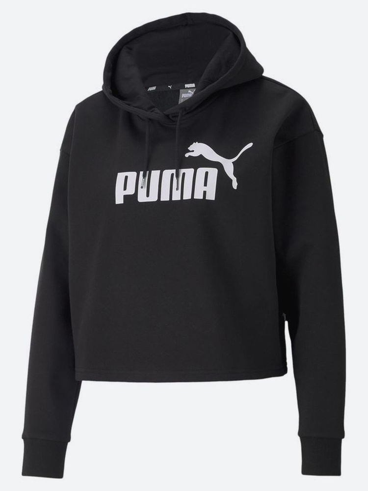 Худи PUMA Ess Cropped Logo Hoodie Fl #1