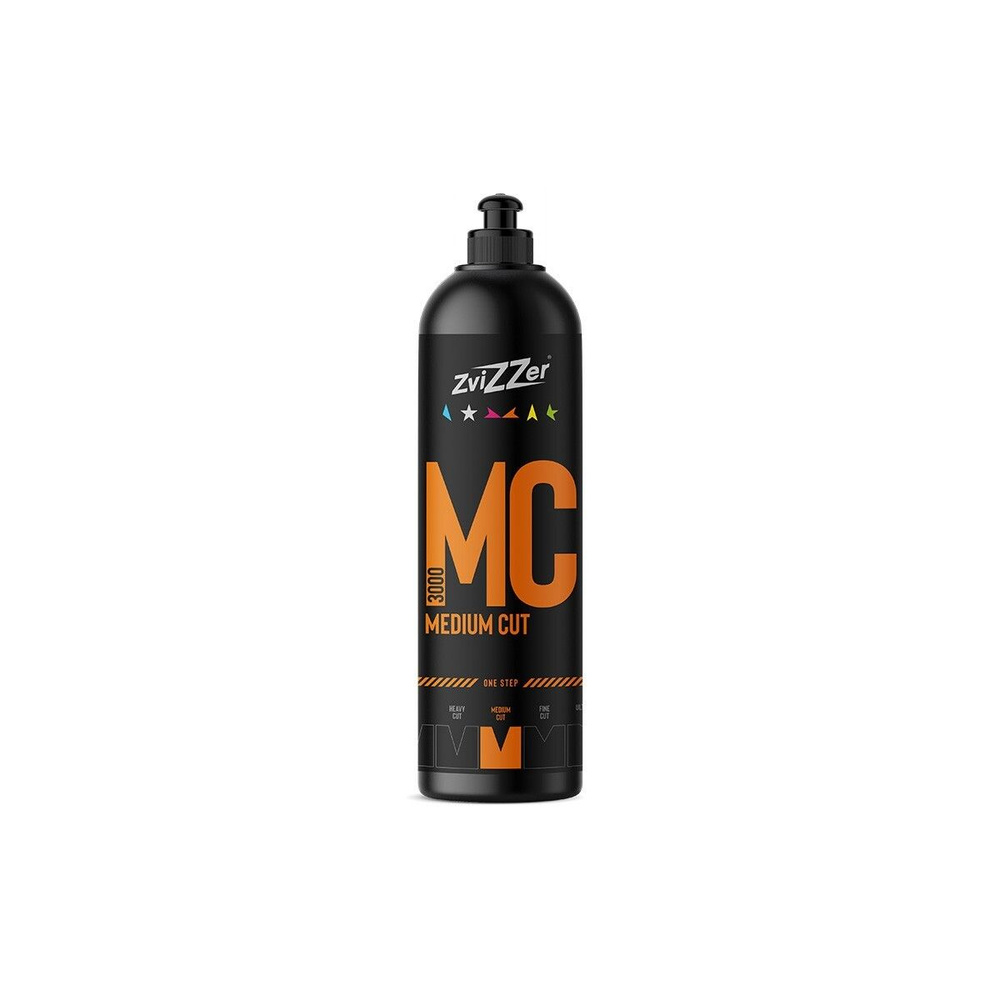 ZviZZer MC 3000 Medium Cut (ONE STEP) Полировальная паста ZviZZer среднезернистая, 750ml  #1