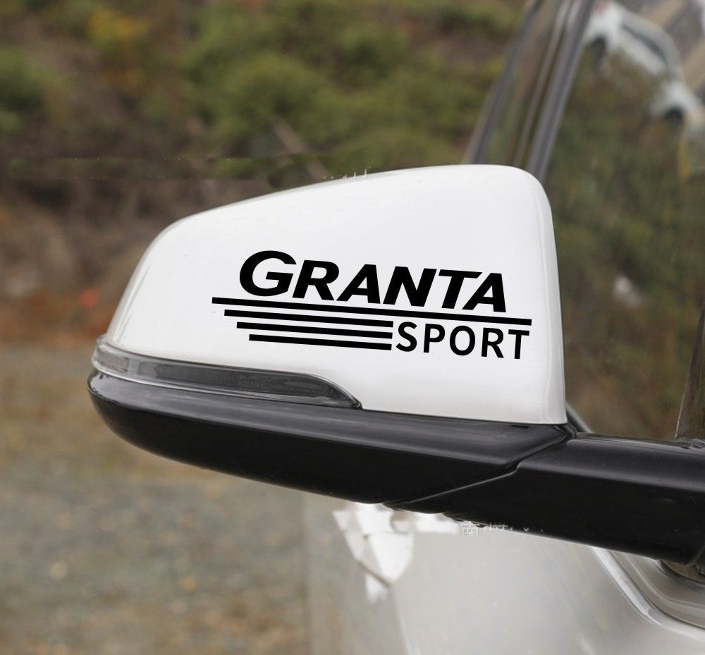 Наклейка на автомобиль Granta Sport на две стороны #1