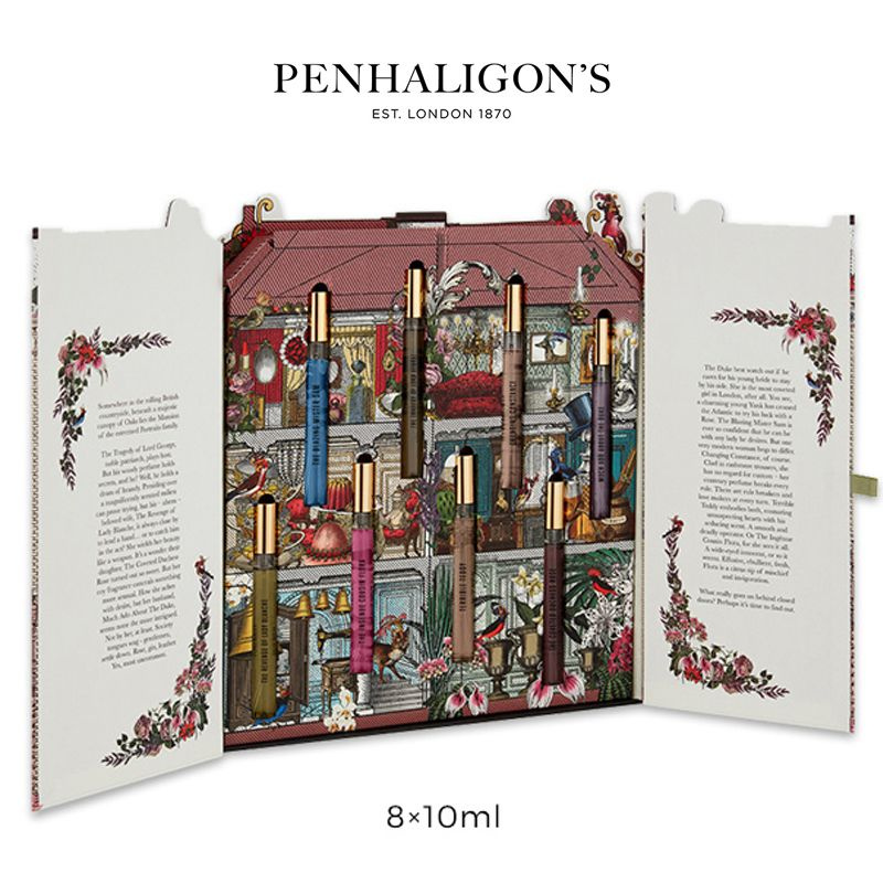 Penhaligon's Парфюм Темпл 8шт набор, упаковка подарочная коробка, 10мл*8.  #1