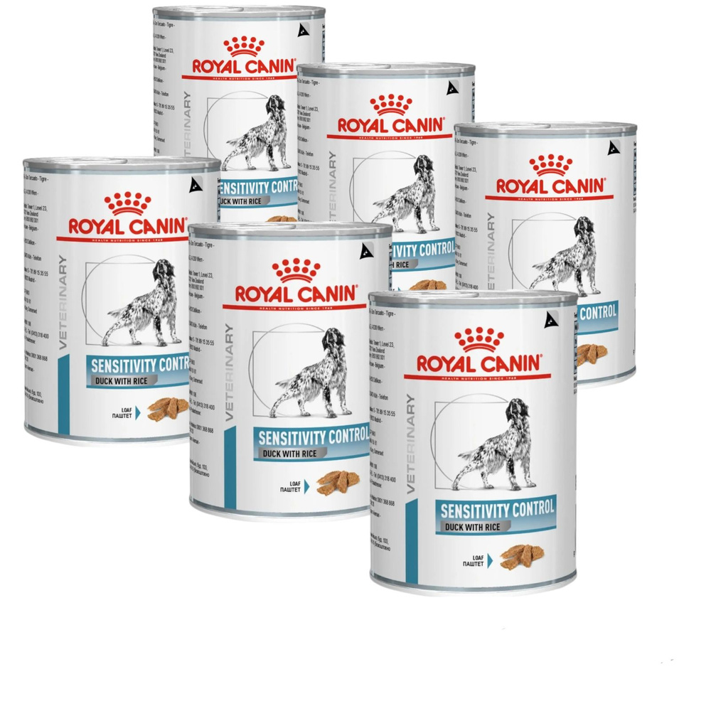 ROYAL CANIN Veterinary Diet Sensitivity Control Canine Duck&Rice консервированный диетический корм для #1