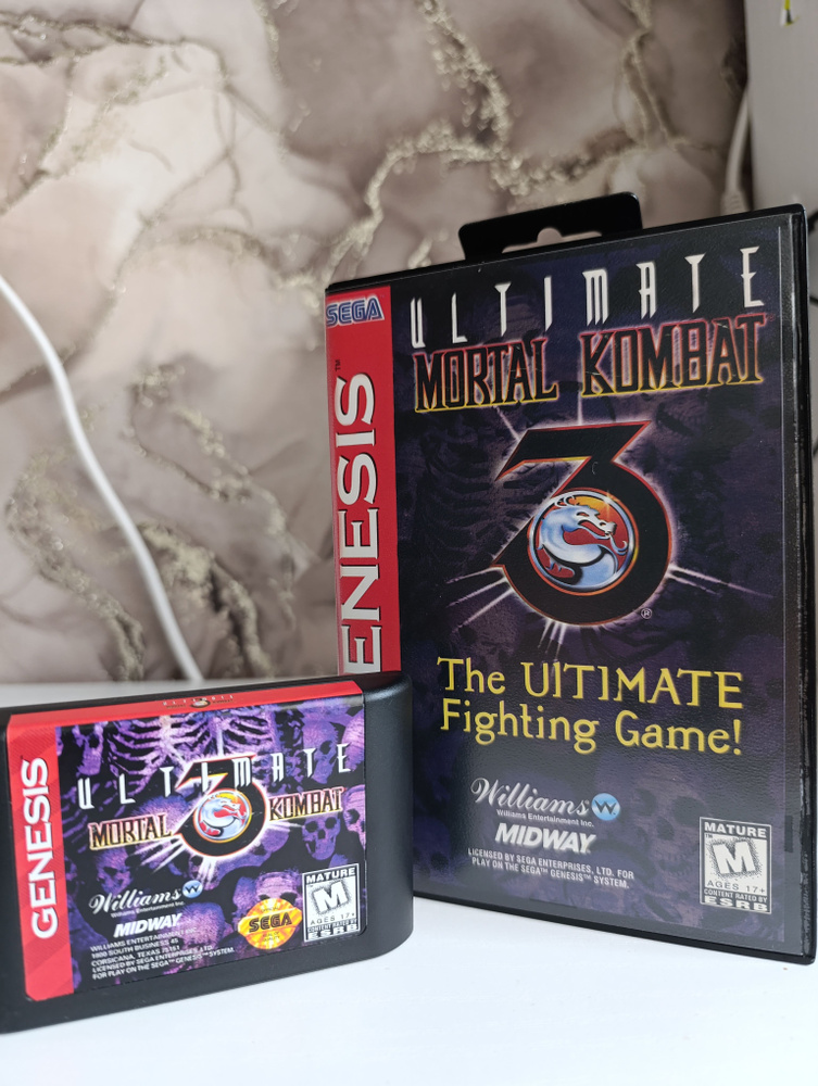 Картридж SEGA Ultimate Mortal Kombat 3 #1