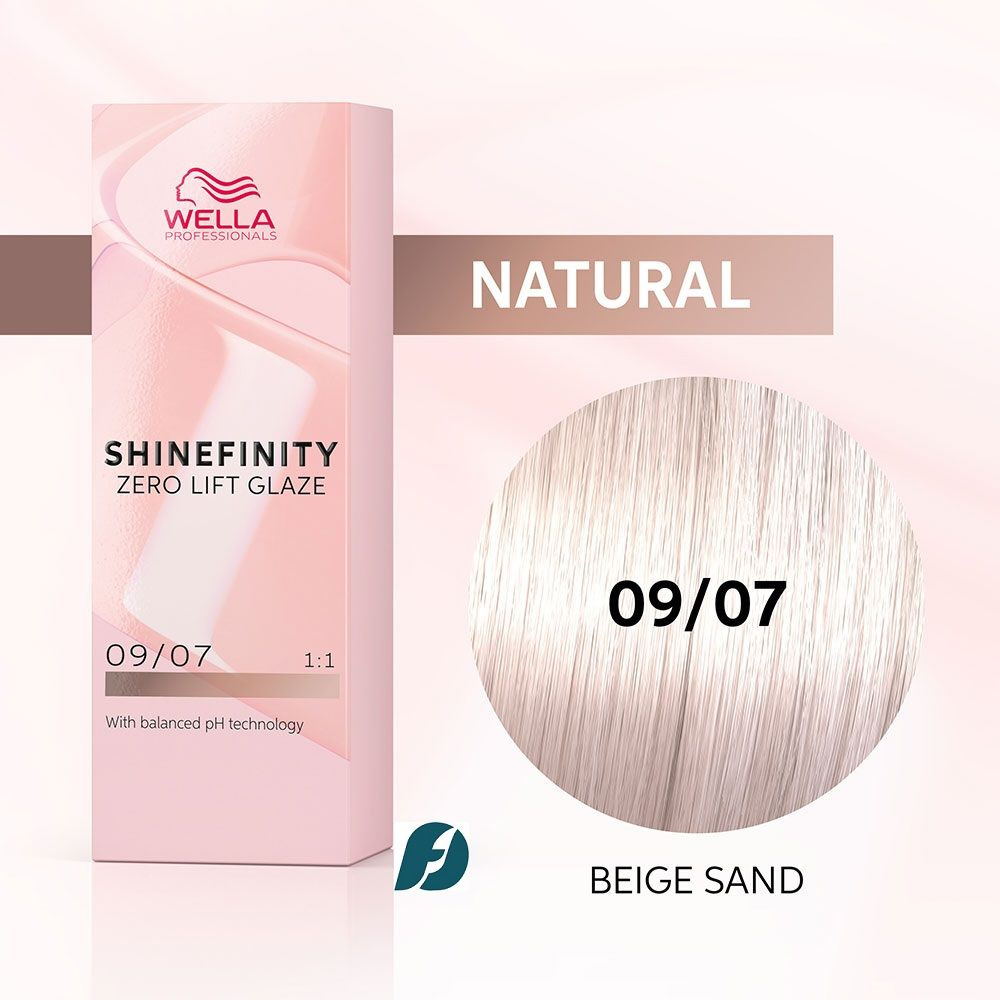 Wella Professionals Shinefinity 09/07 Гель-крем краска - Бежевый песок, 60 мл  #1