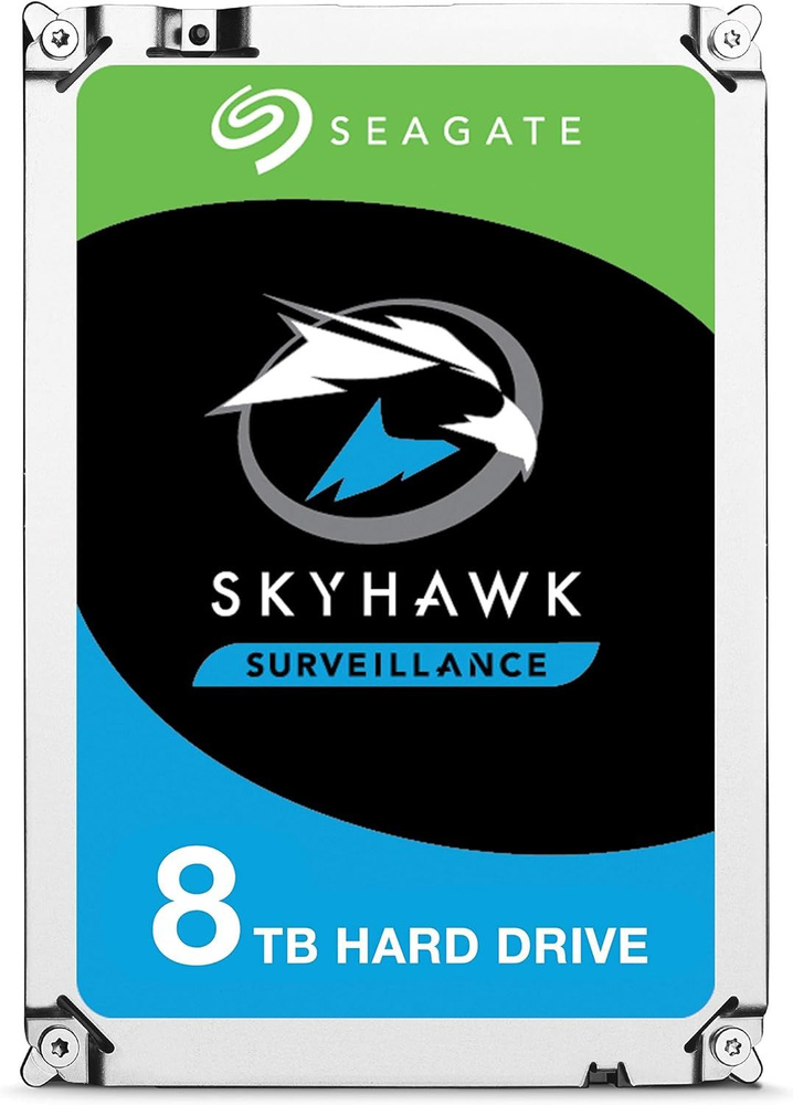 Seagate 8 ТБ Внутренний жесткий диск (Жесткий диск для видеонаблюдения 8Tb Seagate SkyHawk Surveillance #1