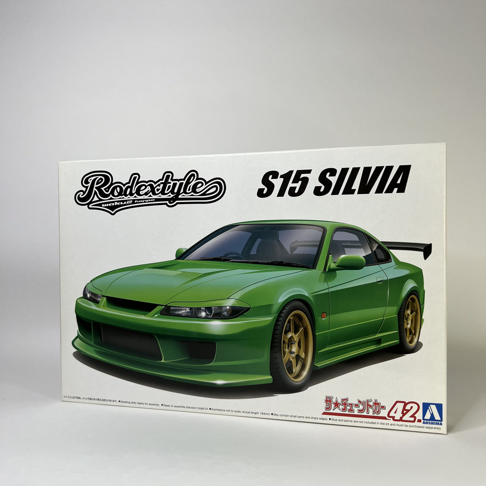 Сборная модель/машинка Aoshima 1/24 Nissan Silvia S15 '99 Rodexstyle арт. 06148  #1