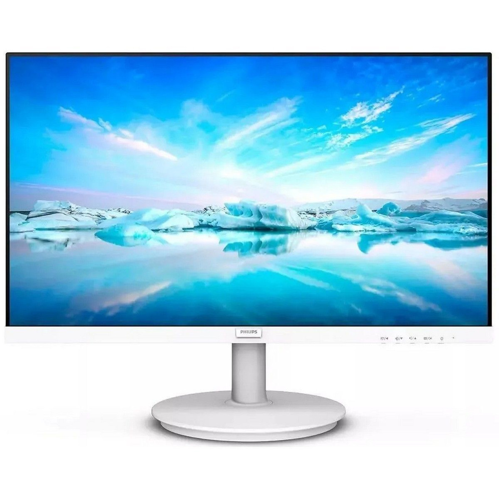 Philips 27" Монитор 271V8AW, IPS, 1920x1080, 75 Гц, белый #1