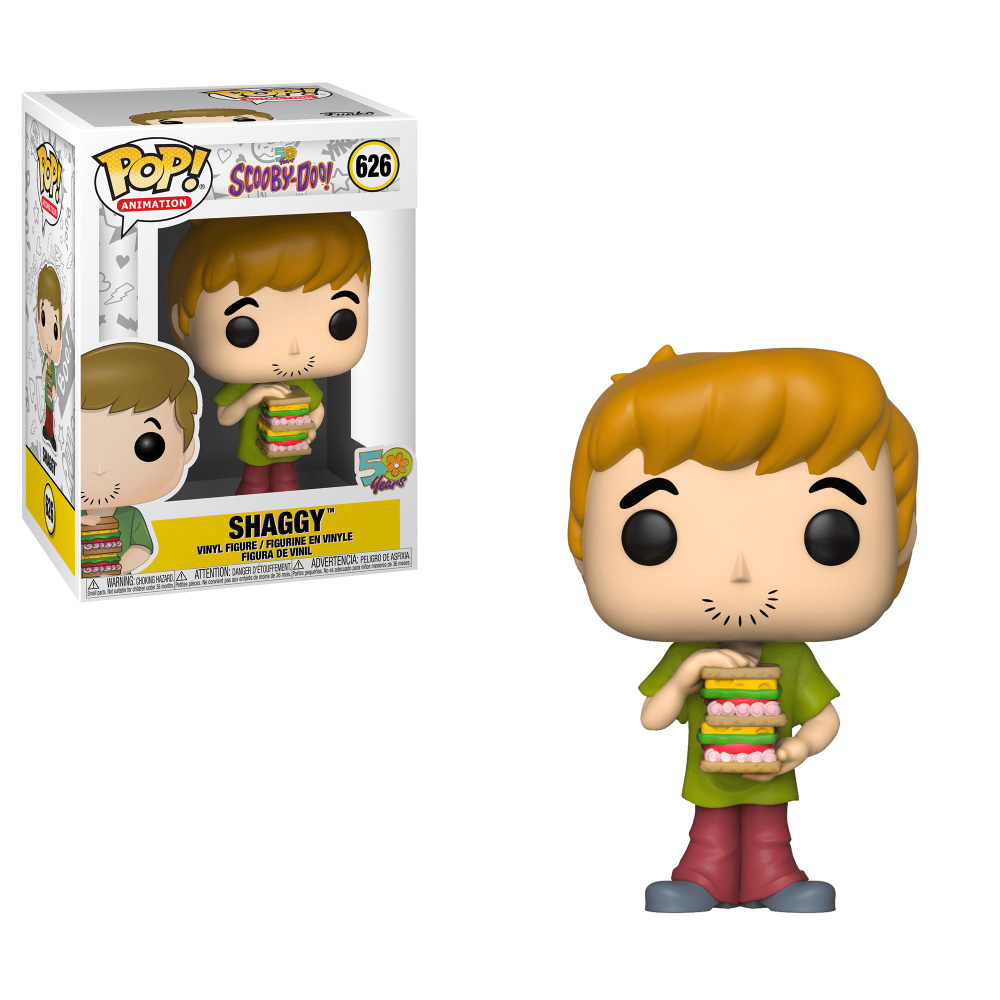 Фигурка Funko Pop! Scooby Doo: Shaggy with Sandwich (Фанко Поп Шэгги Роджэрс из мультика Скуби-Ду)  #1