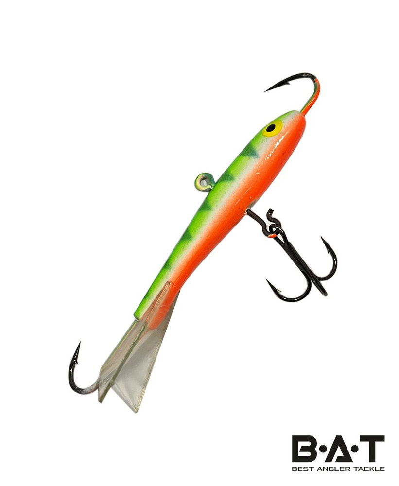 Балансир BAT RAP 7 (RAPALA) Fluo (7см. 18гр.) #TBG #1