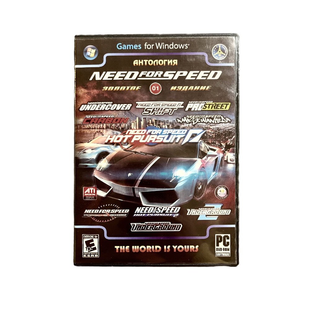 Игра Игра PC Need for Speed Антология Золотое издание 1 - Carbon, Shift, Undercover, Hot Pursuit, ProStreet, #1