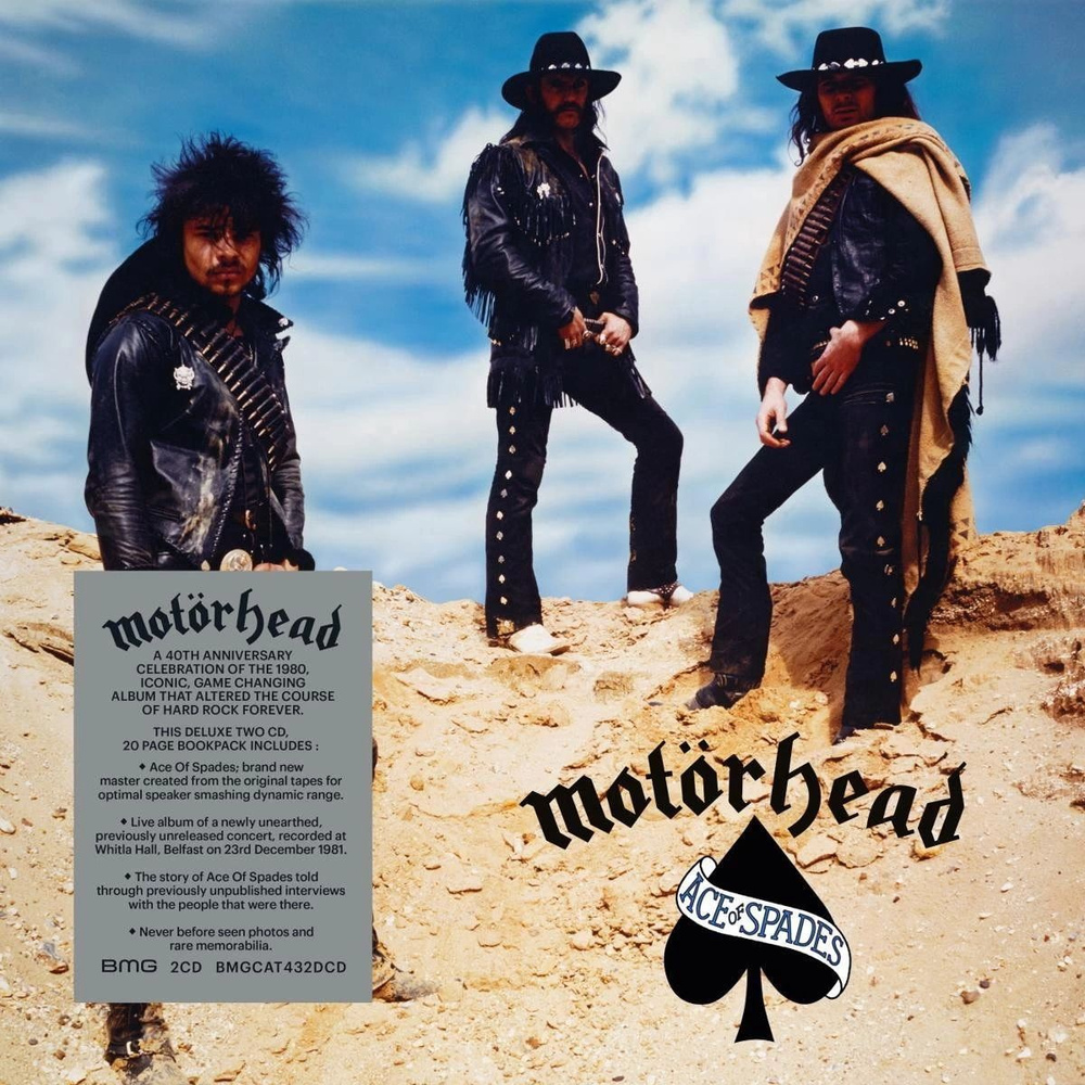 Музыкальный диск Motorhead - Ace Of Spades - deluxe (2CD) 2020 Deluxe, Digibook #1