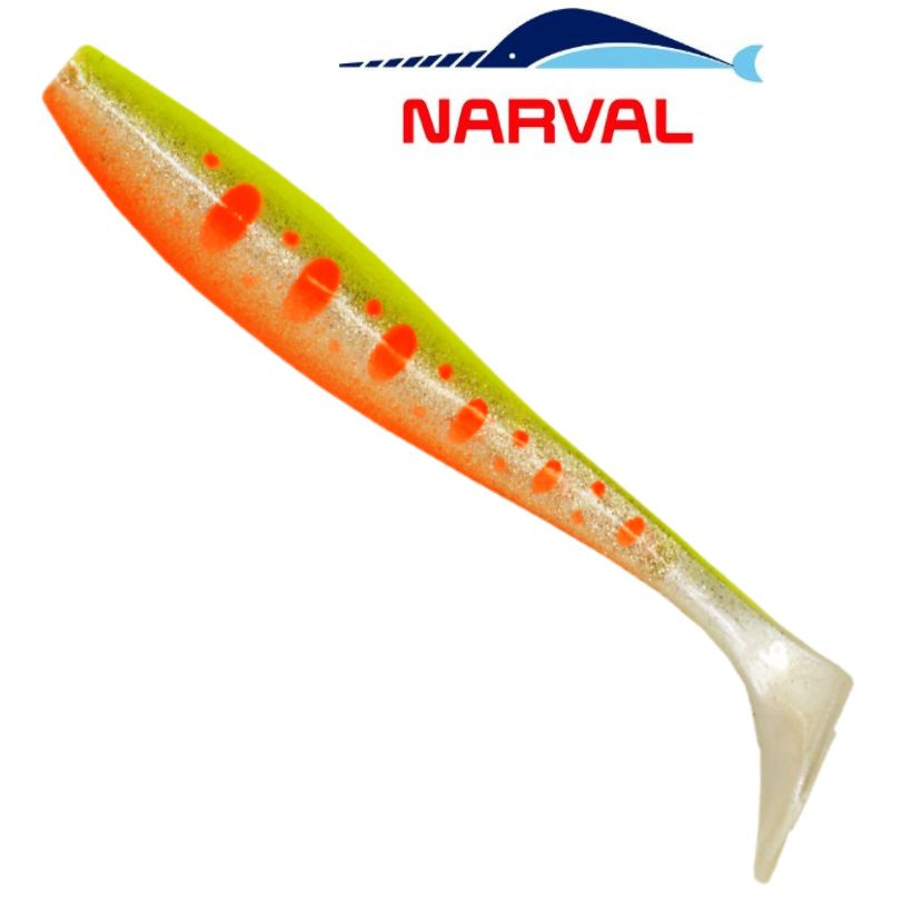 Приманка силиконовая Narval Choppy Tail 23cm цв. #032 Motley Fish / Виброхвост для джига на судака, щуку #1