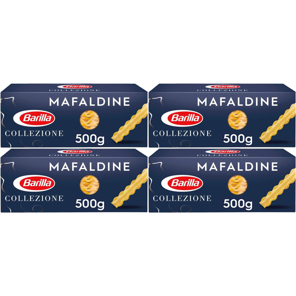 Макаронные изделия Barilla Mafaldine 500 г, набор: 4 штуки #1