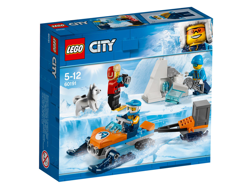 Конструктор LEGO City 60191 Arctic Exploration Team (Полярные исследователи)  #1