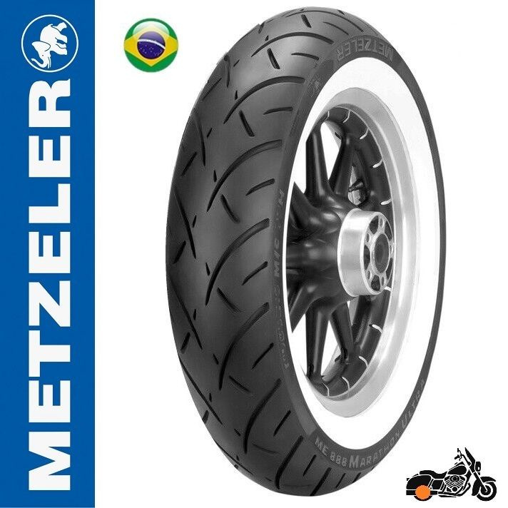 Metzeler ME888 Marathon Ultra (белые боковины) Мотошины  140/90 R16 77 H #1