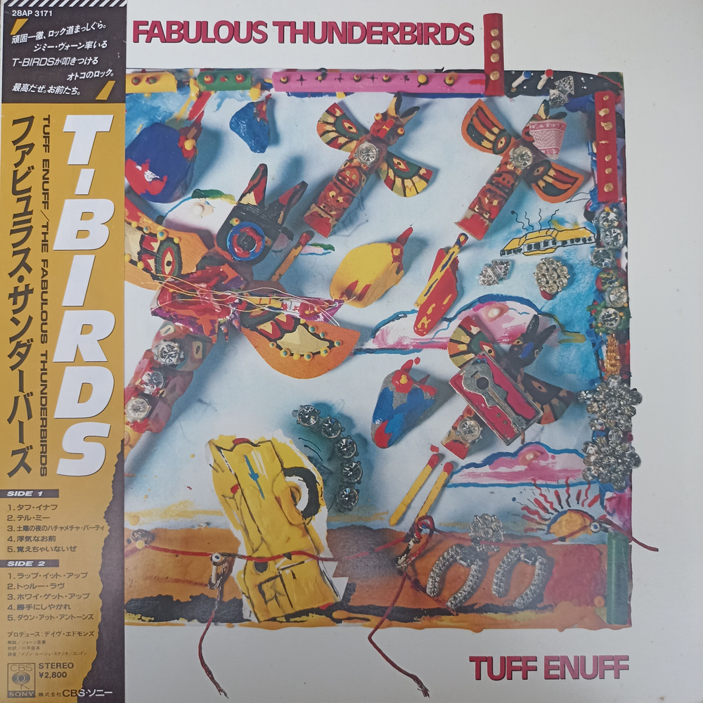 Виниловая пластинка Fabulous Thunderbirds - Tuff Enuff (Япония) LP PROMО #1