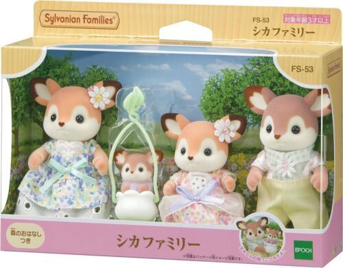 Sylvanian Families 2024 Новая семья Оленей, Семейный набор #1