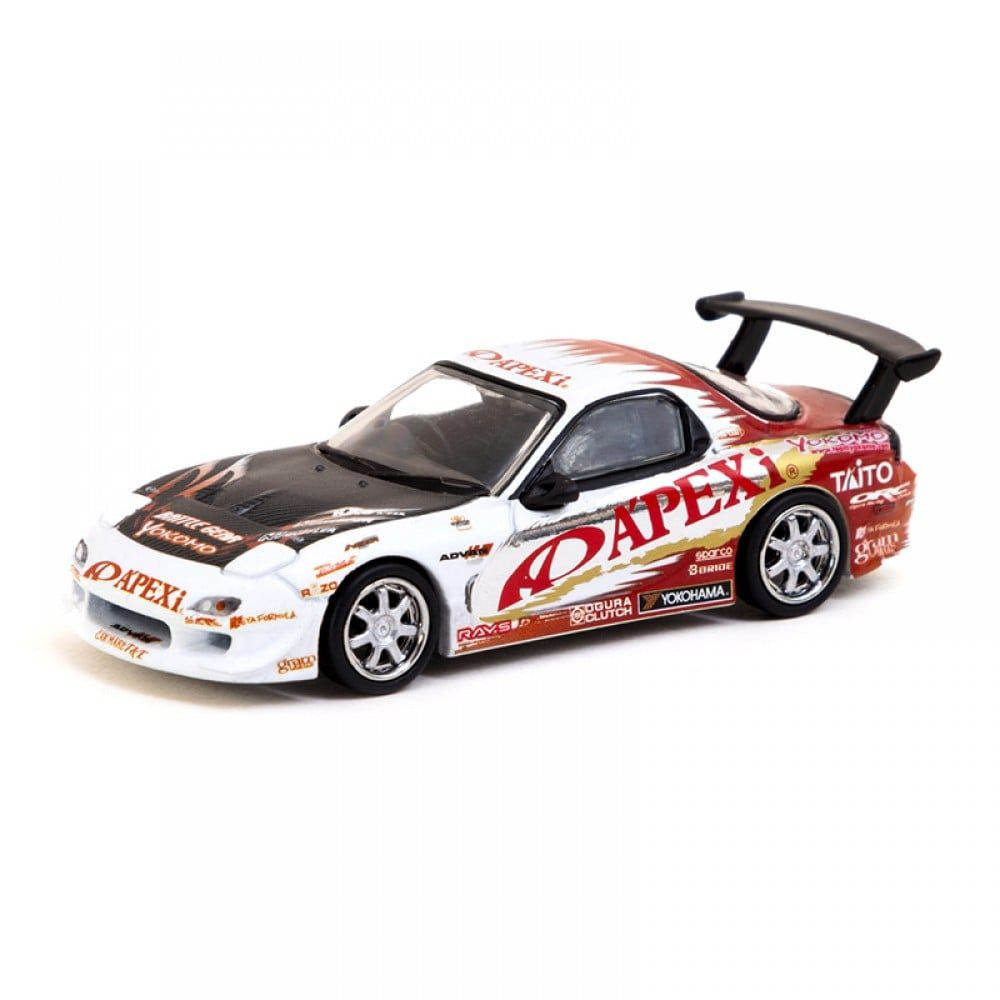 Машинка Tarmac Works 1/64 Apexi Stage-D Fd Rx-7 Diecast Scale Model Car #1