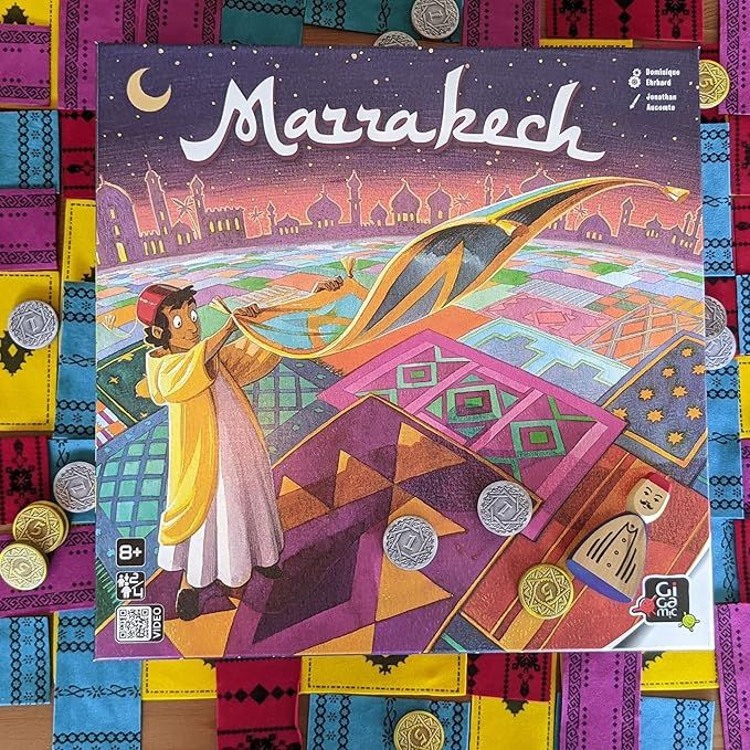 Настольная игра Марракеш Marrakech, на английском языке #1