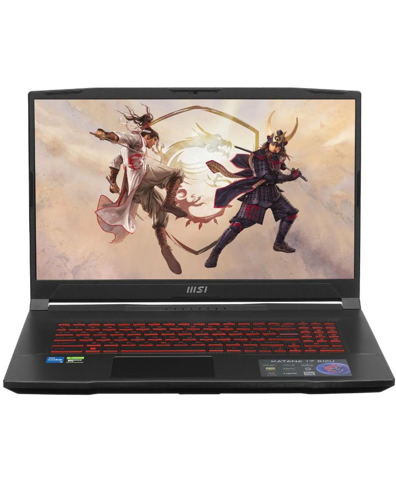 MSI Ноутбук GF76 Katana B12UCX-1005XRU Игровой ноутбук 17.3", Intel Core i5-12450H, RAM 8 ГБ, SSD, NVIDIA #1