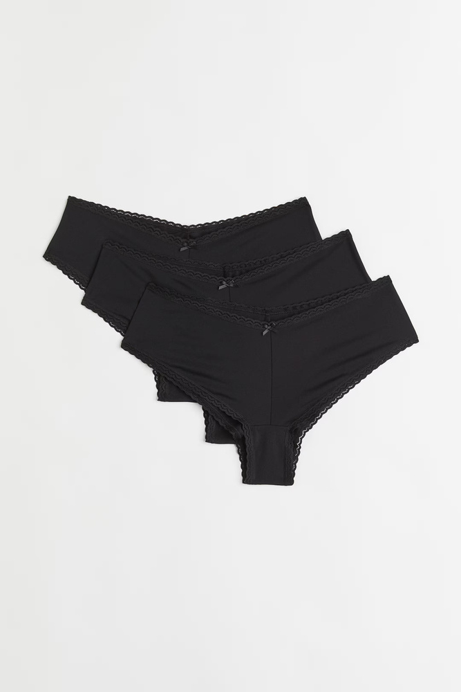 Комплект трусов хипстеры H&M Ladies Briefs, 3 шт #1