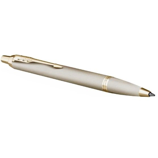 Ручка шариков. Parker IM Monochrome K328 (2172956) Champagne PVD M син. черн #1