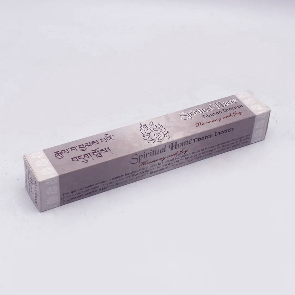 Благовоние Spiritual Home Tibetan Incense (Духовный дом), 32 палочки по 19 см  #1