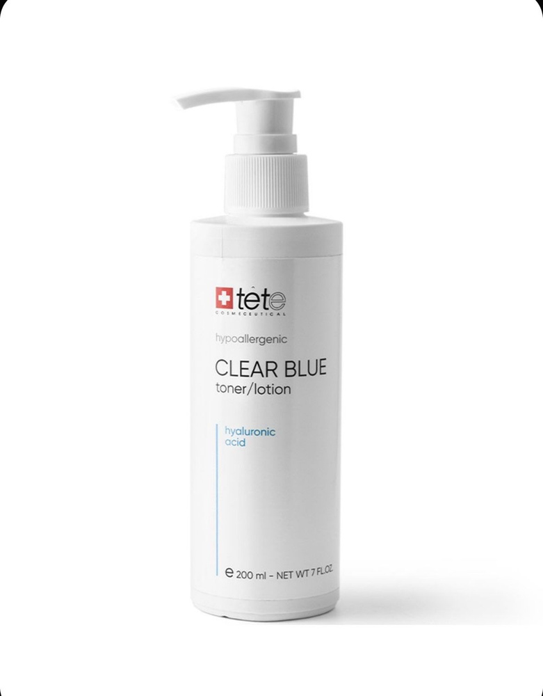 TETe Cosmeceutical / Тоник для лица "Clear Blu" с гиалуроновой кислотой, 200 мл  #1