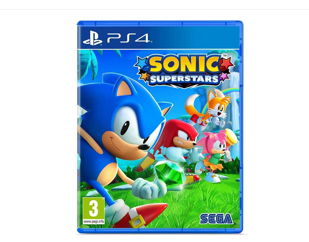 Игра Игра для приставки Ps4/PS5: Sonic SuperStars (Диск) (PlayStation 5, PlayStation 4, Русские субтитры) #1