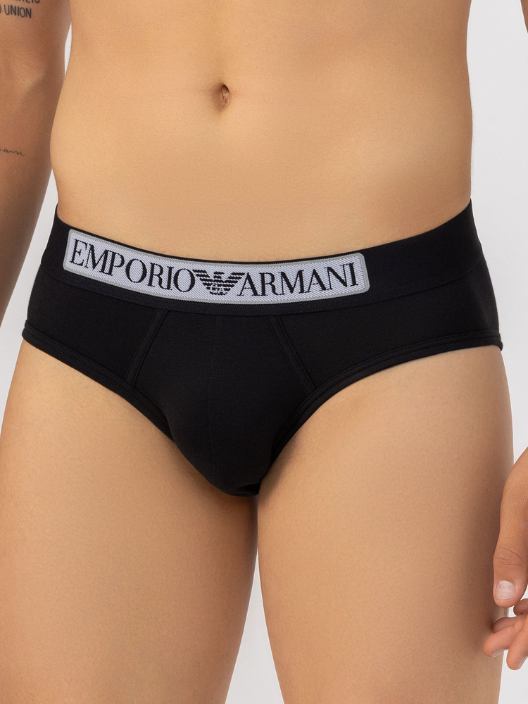 Трусы брифы Emporio Armani Logo Label, 1 шт #1