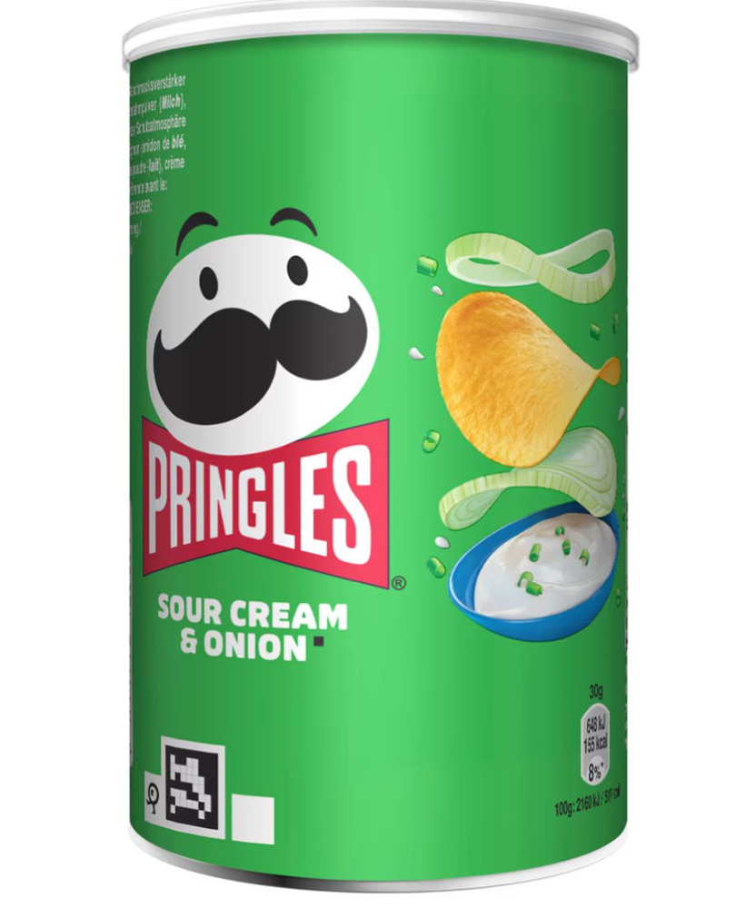 Чипсы Pringles Sour Cream& Onion 70г. #1