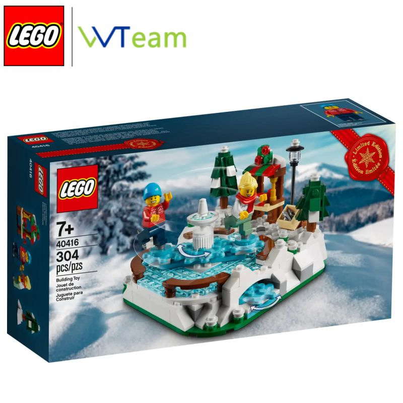 Новый Lego 40416 Ice Skating Rink, Ледовый каток #1