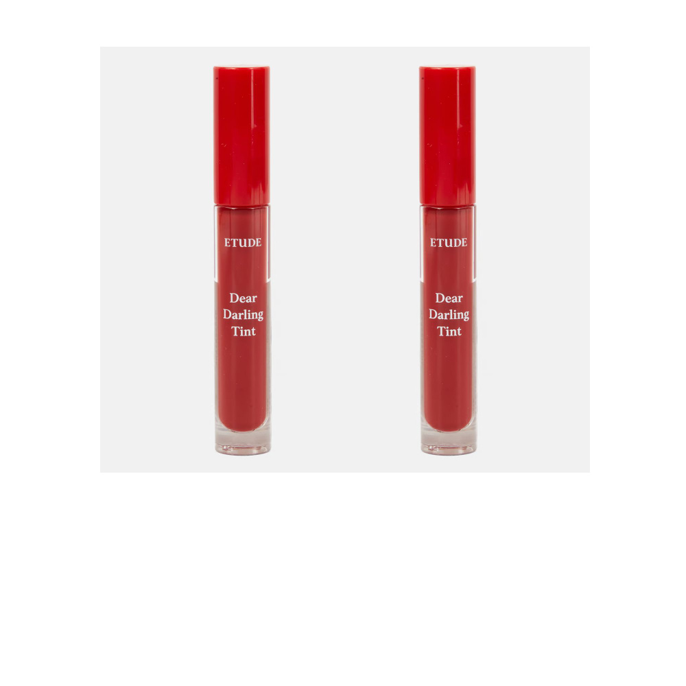 Etude House Увлажняющий гелевый тинт для губ, Dear Darling Water Gel Tint BR401, 4г, 2 уп.  #1