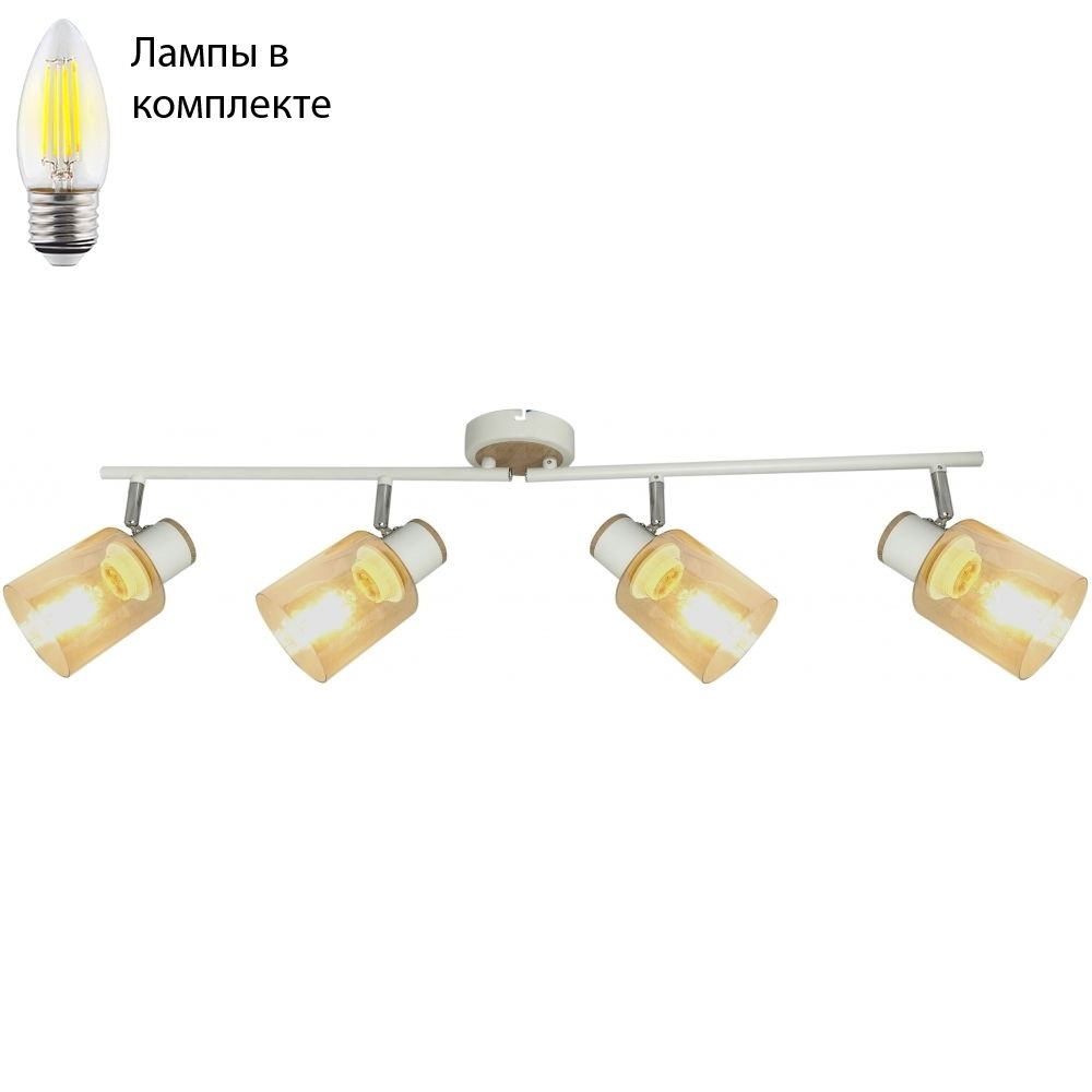 Светильник спот с Led лампочками в комплекте Rivoli Б0054663+Lamps  #1