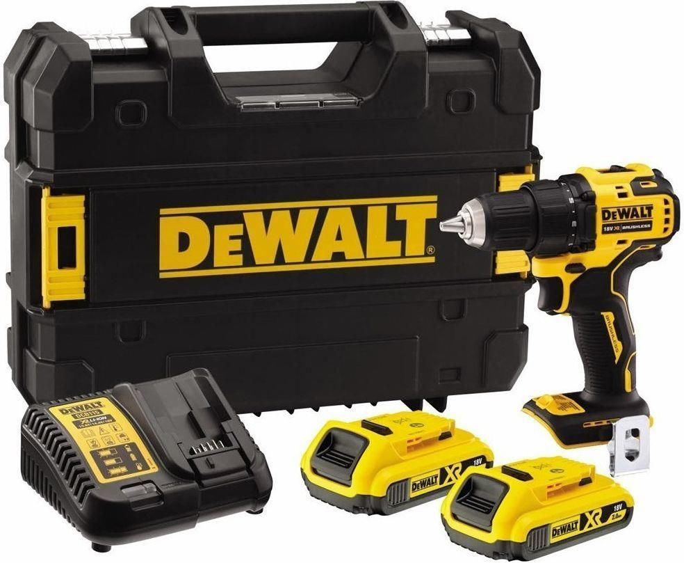 Аккумуляторная ударная дрель-шуруповерт DeWalt DCD709D2T-QW #1