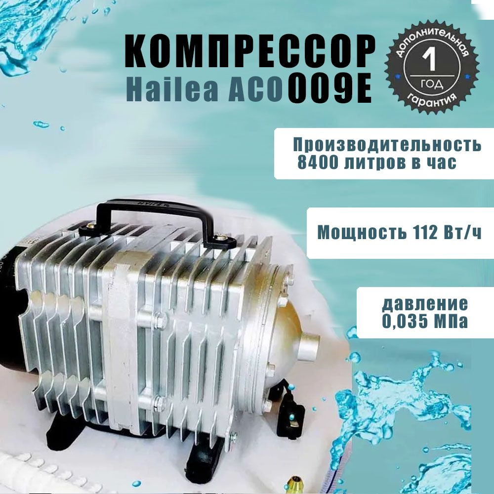 Воздушный компрессор HAILEA ACO-009 E #1