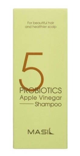 MASIL Шампунь против перхоти 5 Probiotics Apple Vinegar Shampoo, с яблочным уксусом и пробиотиками, 50 #1